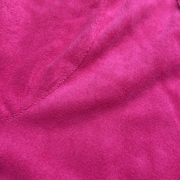 Lands End Pink Terry Cloth Swim Cover up Girls XL 16 - Picture 4 of 5
